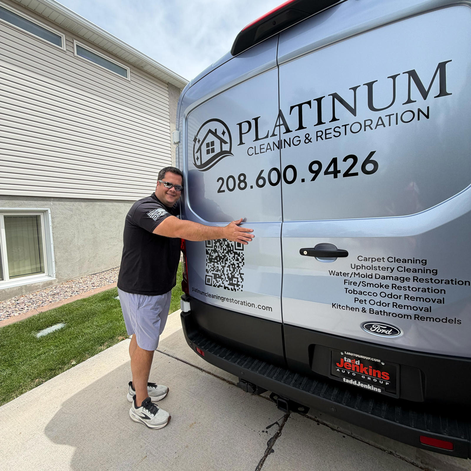 Platinum Cleaning & Restoration van